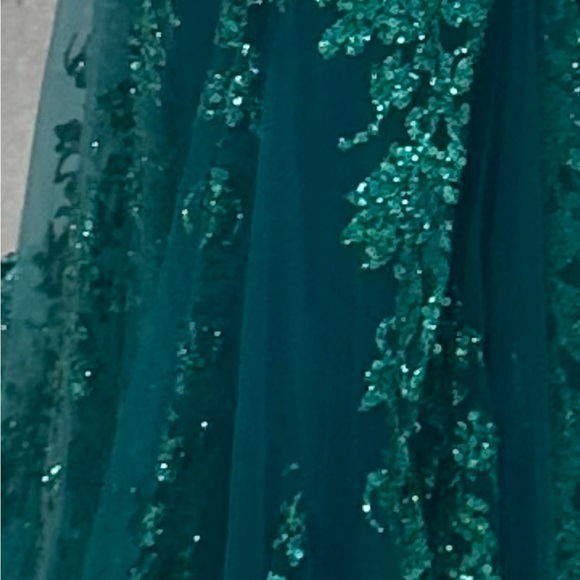 Beautiful prom/pageant dress Size 12 - Picture 5 of 8